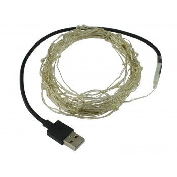 Светодиодная гирлянда LED USB Garland, 100pcs, IP68, RGB